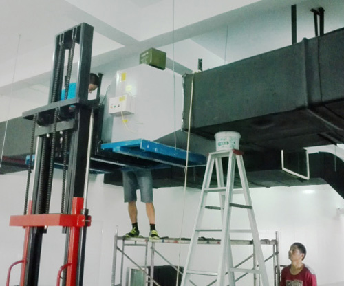 石柱送风主管道杀菌消毒装置